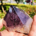 Wholesale Natural Purple Quartz Wands Amethyst geode Healing Crystal Point