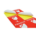 Cheap Custom Printing Self Adhesive This Side Up 3"x5" warning label stickers