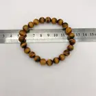 Bangles 2019 New Brand Tiger Eye Buddha Bangles Trendy Natural Stone Stretch Bead Bracelet