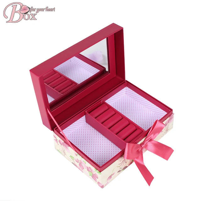 new ideas expensive trinket box cardboard ring jewelry packaging