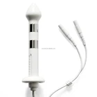 Pelvic muscle trainer anal probe for rectal physical therapy treatment