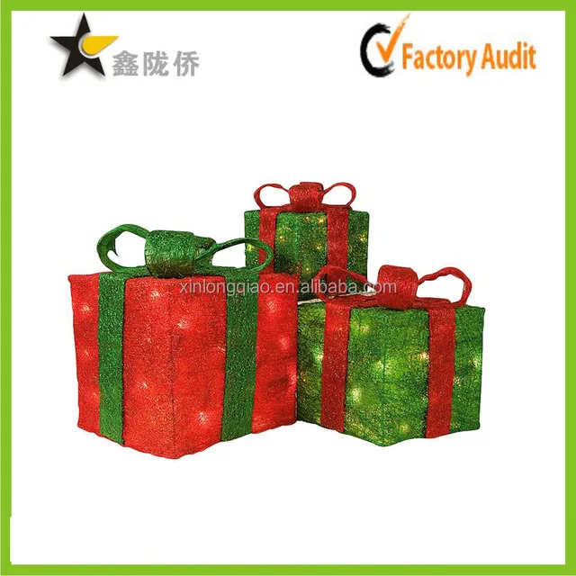 2015 new arrival custom bling elegant christmas gift box for