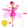 Pletom RC Girls Flying Fairy Doll Infrared Induction Princess Hobbies Aeroplane Toys Flying for Sale