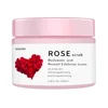 Wholesale OEM Private Label Rose Oil Moisturizing Body Exfoliate Skin Face Exfoliating Gel Rose Body Scrub Exfoliating Mask Gel