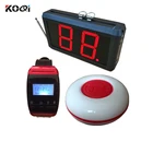 100% Newest Brand Buzzer And Materials Electronic Restaurant Pager Waiter Buzzer Call System