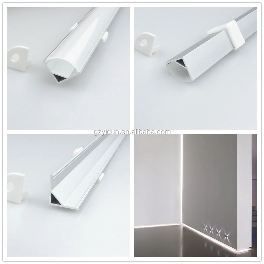 V Shape Aluminum Led Channel Flexible Led Strip Buy Aluminum Led