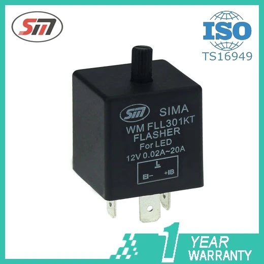 Auto Led Flasher Electronics Adjustable Flasher 12v 24v 150w 20a Wm