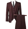Classic three piece suits design wedding business hotel office men suits