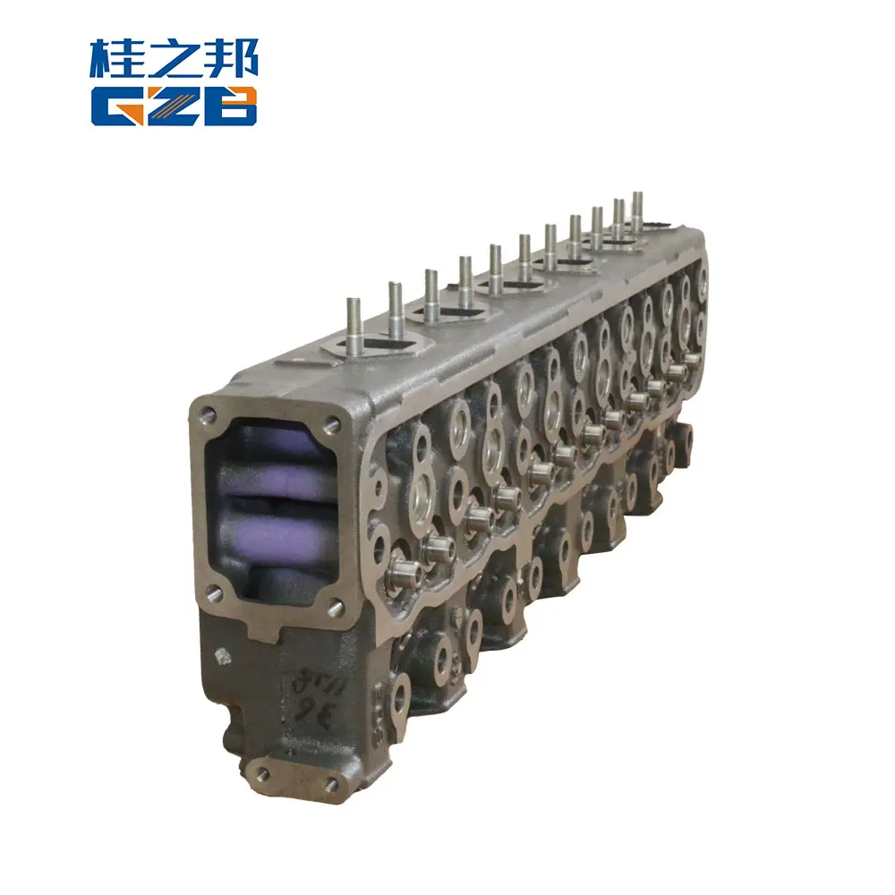 excavator spare parts generator engine cylinder head assy