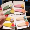 Buy 12 Get 1 Free New Kids Hair Accessories Korea Baby Girl Fruits Hair Accessories Set Cute Kids Hair Clips as Gift