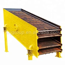 grading material rectangular vibrating screen for stone crusher