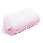 Wholesale polyester colorful mesh net kitchen cleaning sponge
