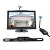 Factory Waterproof 5 Inches 2.4 GHz Digital Wireless Rear View Camera System Monitor Car For Parking