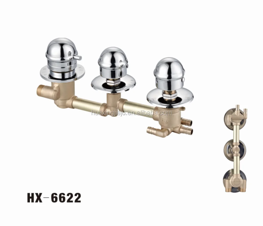 Factory bathroom mixer faucets tap wall mounted thermostatic shower faucet