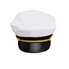 Promotional White Custom Captain Sailor Hat,Blank Captain Hat