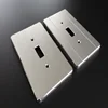Aluminum Wall Socket / Wall Switch Plate Metal Switch Socket