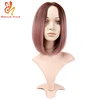 New Women's Fashion Synthetic Hair Wigs Blonde Fiber Heat Resistant Lady Synthetic Hair Wig
