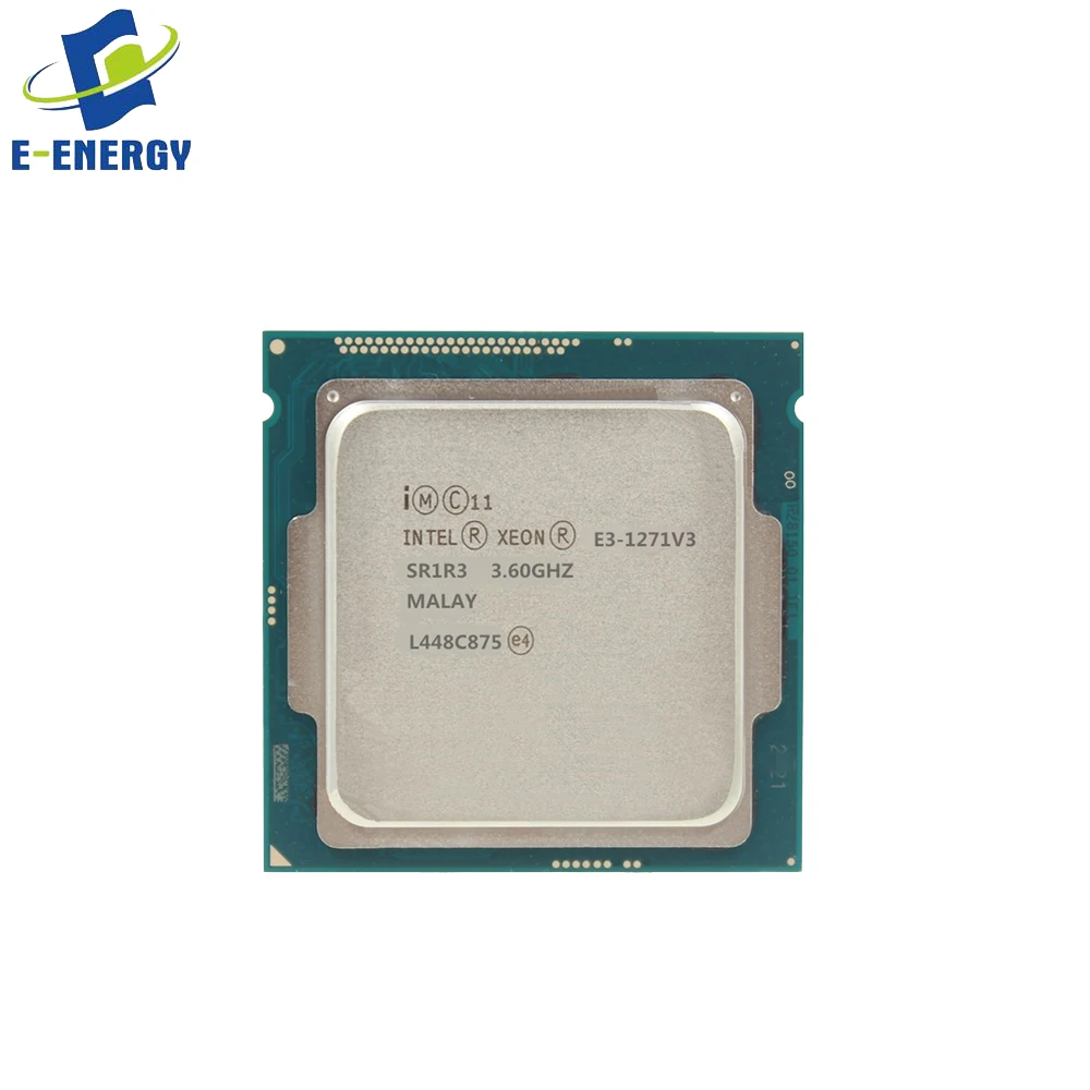 intel xeon processor e3-1271v3 sr1r3 4 core server cpu