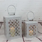 Best handmade modern decorative outdoor spring metal candle lantern