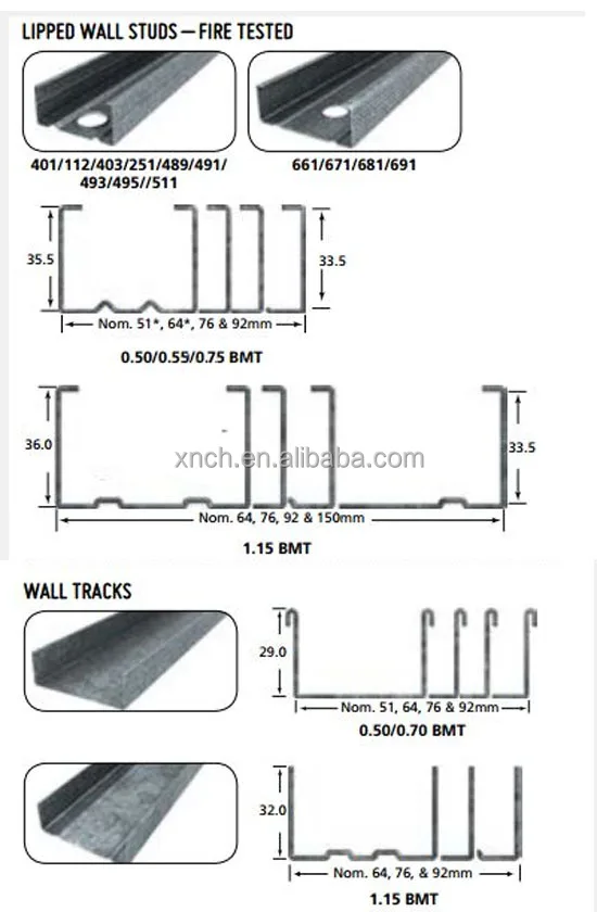 High Tensile Galvanized Steel Stud Sizes Metric Buy Structural Steel 