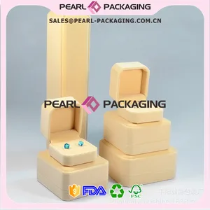 earrings gift packaging box, high-grade jewellery flocking
