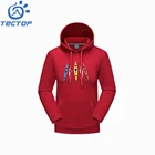 high quality mens clothing whosale red sweatshirt pullover hoodies customize