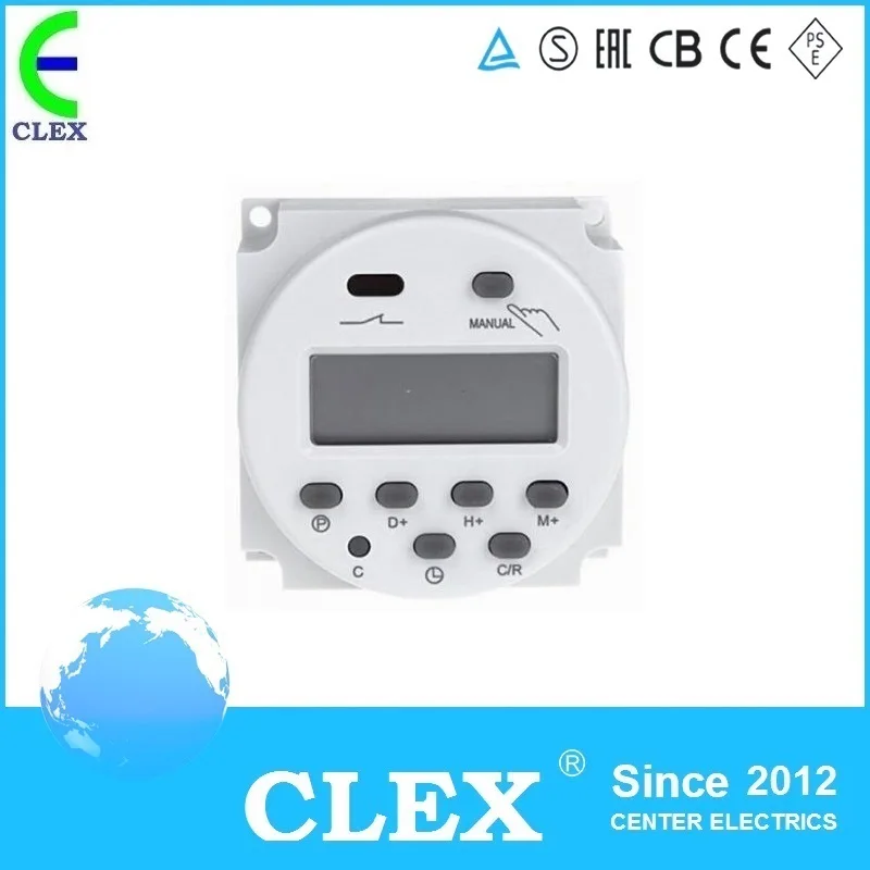 110v 16a Lcd Digital Multipurpose Programmable Control Power Timer Switch Cn Electrical Switches Home Improvement