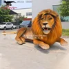 High Emulational Life Size Animatronic Animals Lion