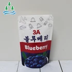 Food Custom Logo Pouch Zip Lock Factory Snack Nut Plastic Fruit Packing Bag