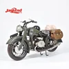 Iron handmade antique army motorcycle model, boys gifts, happy birthday gift ideas
