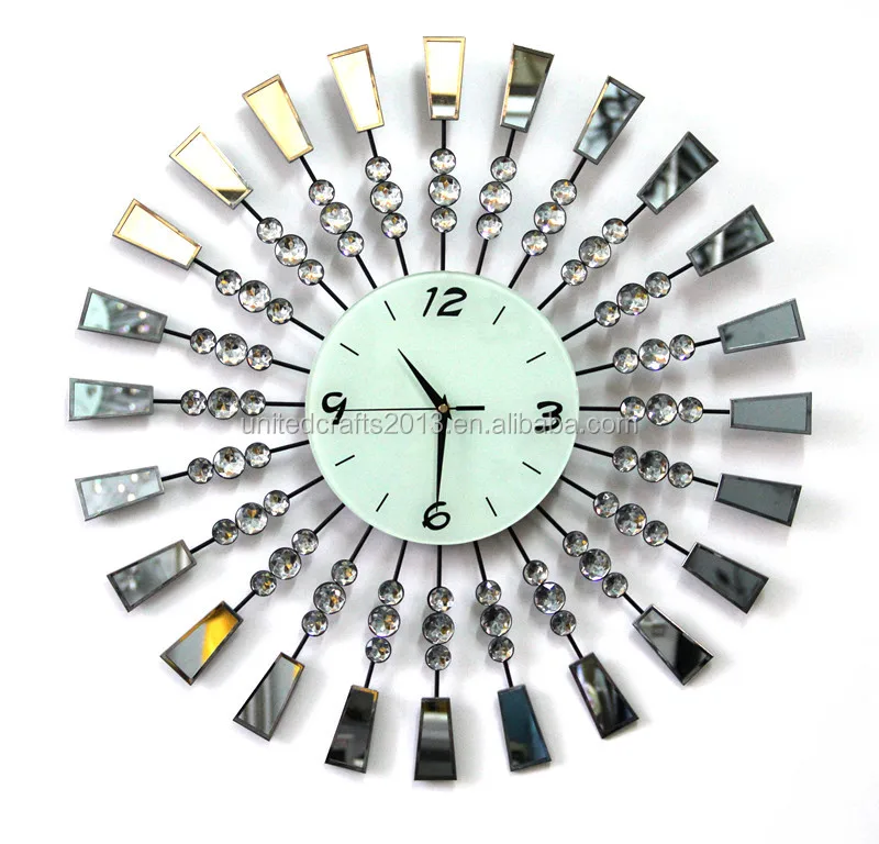 Mirror Wall Clock large mirror wall clock modern design for home decoration - buy Mirror Wall Clock large mirror wall clock modern design for home decoration - buy