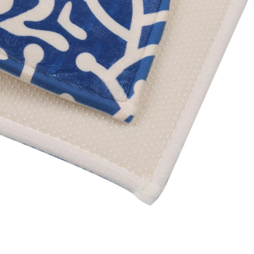 2017 High Quality Lovely Durable Home Bedroom Washable Carpet Bird Pattern Skid Resistance Water Absorption Bathroom Floor Mat