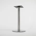 Dining Table Dining Table Base Furniture SS201 28" Round Polished Stainless Steel Dining Table Base