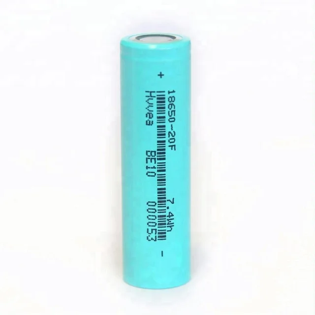7v 2000mah 18650 lithium li ion battery cell for solar e-cig