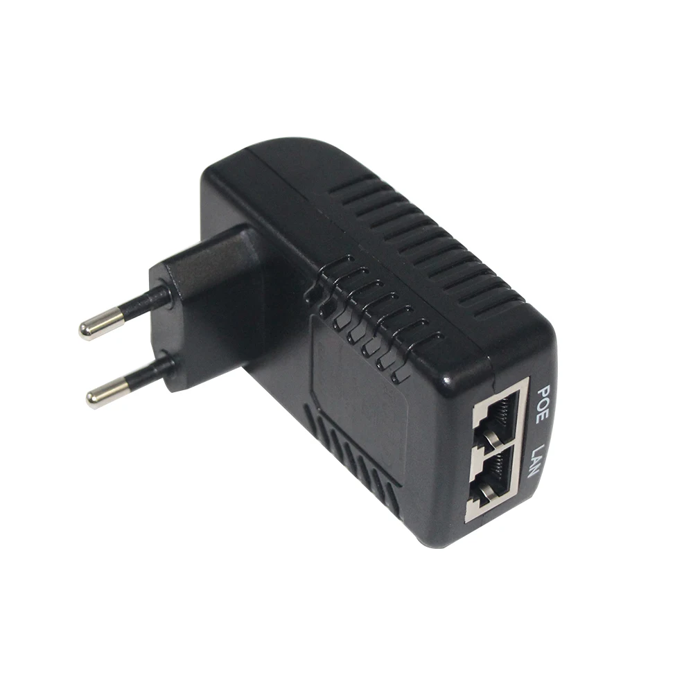 Power Supply Network Injector Rj45 48v 0.5a Poe Adapter