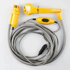 Factory sales outdoor camping vehicle portable shower 12v units