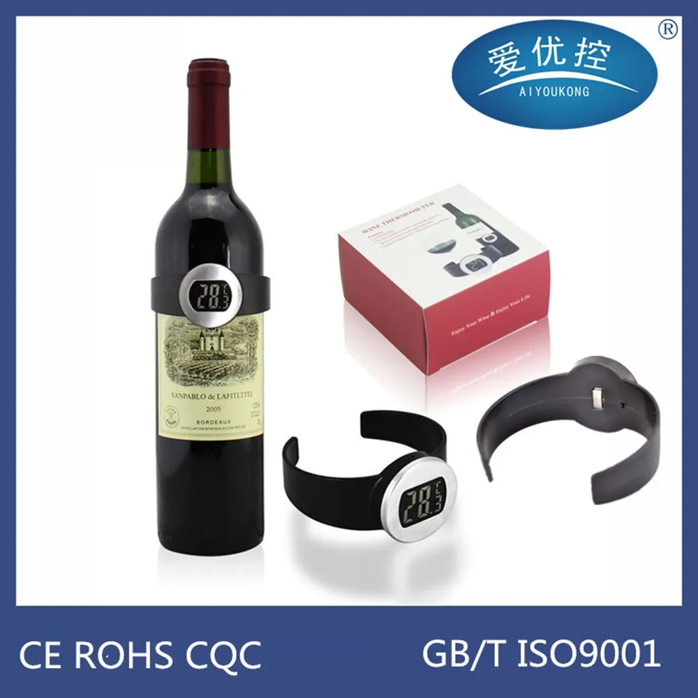 YK - 111 red wine /grape bottle thermometer thermometer Electronic thermometer