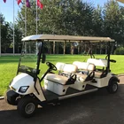 Factory curtis controller 6 seats electric used golf cart from china