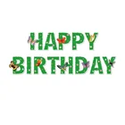 Butterfly Decoration BA140 Wholesale HAPPY BIRTHDAY Letter Banner Butterfly Party Decoration