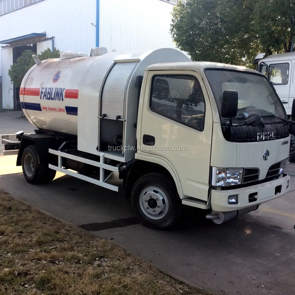 Liquefied Petroleum Gas Propane 5000l Lpg Bobtail Trucks 5cbm Lpg