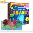Hardcover children 3d comic pop up books printing