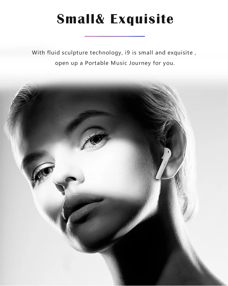 Wireless Bluetooth Headset With V5.0 Stereo Sound Tws Wireless Earphone Built-in Microphone - ANKUX.COM