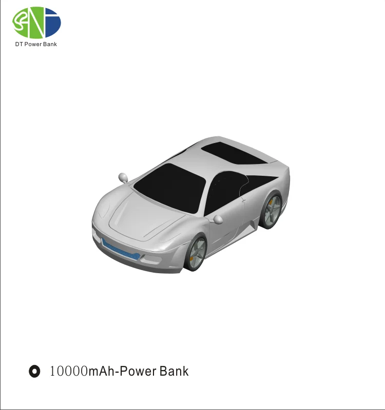 2017 car model power bank larger capacity 10000mah portable - ANKUX.COM