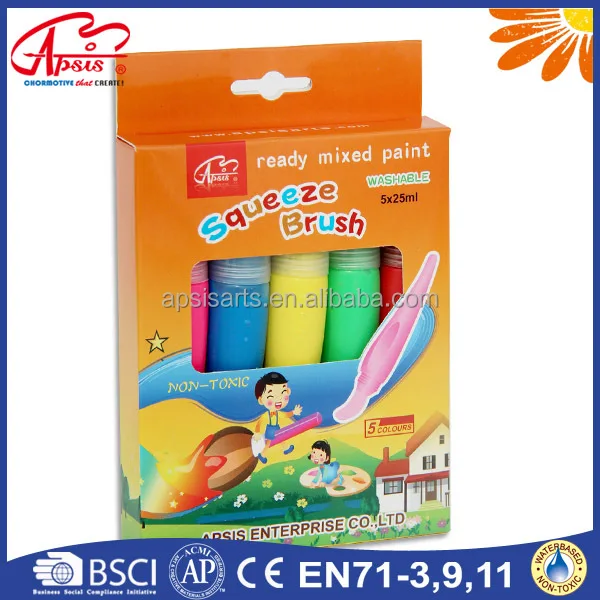 factory fast dry non toxic tempera paint for kids