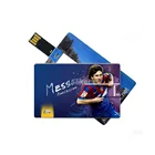 High Quality Metal Business Logo Printed Full Capacity Custom Memory Card USB Flash Drives