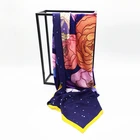 Factory Direct Low MOQ Custom Digital Printed Double Sided 100% Silk Shawl