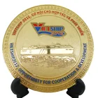 Jiahong photo etched metal souvenir brass plate