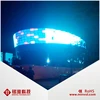 Transparent Led Video Advertising Display with stainless steel rope LED flexible display screen