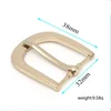 Manufacturers Factory direct zinc alloy luggage inch two light gold pin hardware accessories buckle