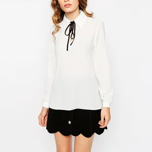 bow tie waist blouse